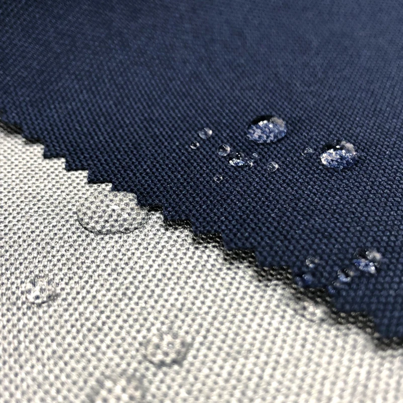 600D Silver Coated Fire Retardant Waterproof Oxford Fabric for Outdoor Flame Retardant Textile per Meter