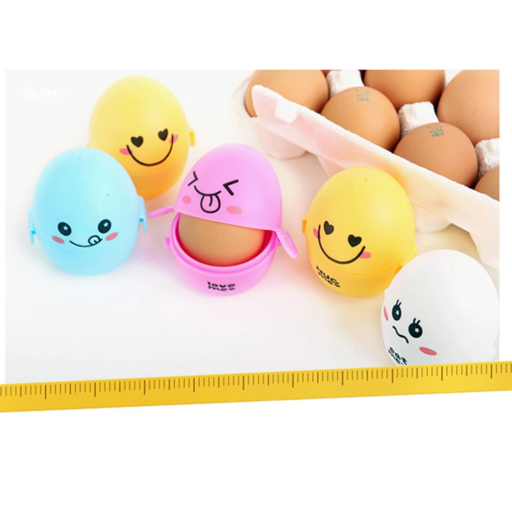 Travel Outdoor Portable 1 PCS Egg Storage Box Container Organizer Kitchen Gadgets Dispenser Holder Lovely Cartoon Egg Box