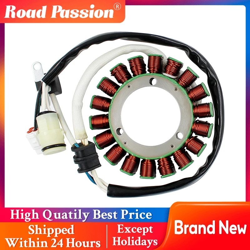 Road Passion Motorcycle Generator Stator Coil Assembly For Hisun Motors Corp USA Forge 450 500 550 700 750 HS500 HS700 HS750