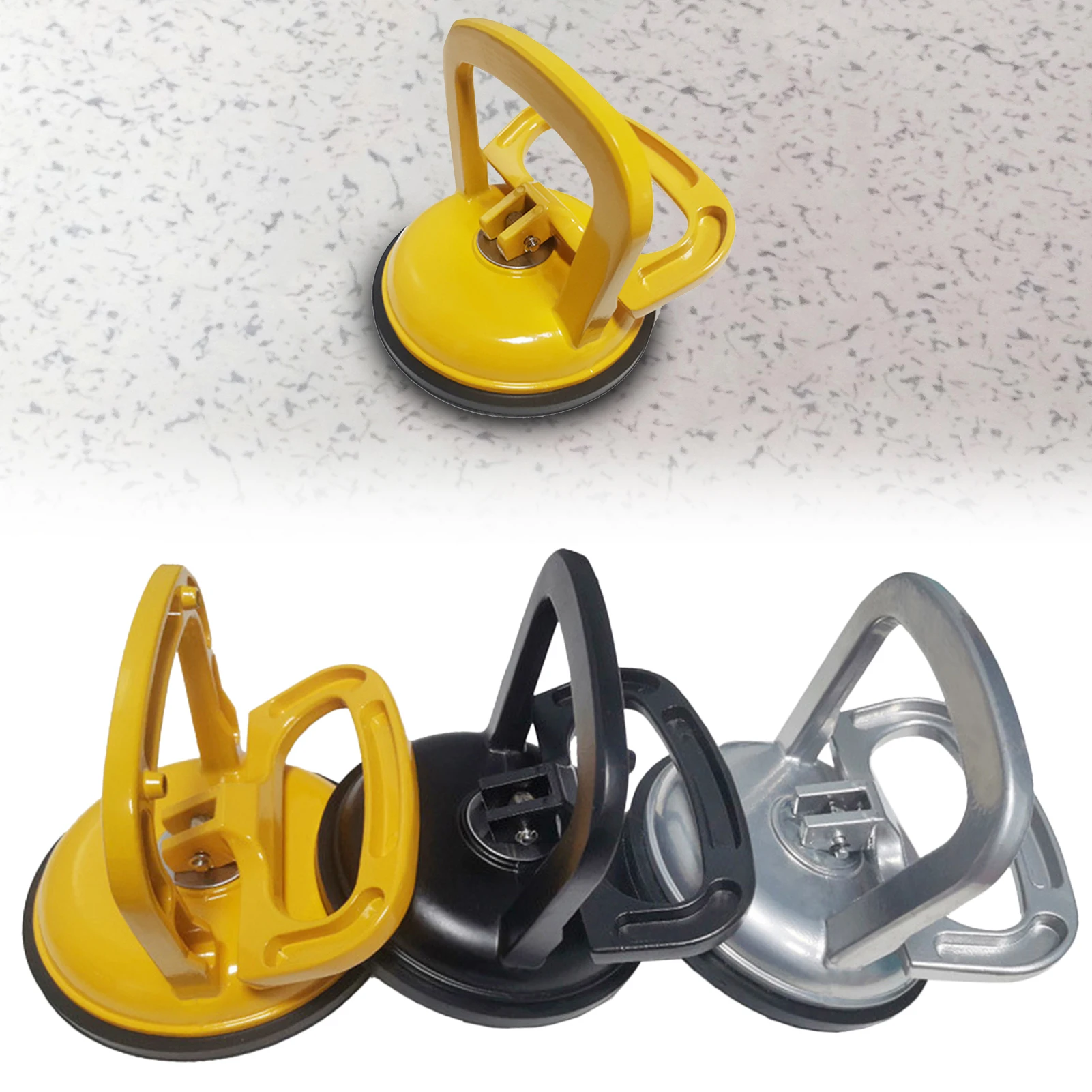 Vacuum Suction Cup Heavy Duty Sucker Puller For Glass Tiles Lift Mobile Phone Plastic Screen Dismantling Suction Cup Drop Ship