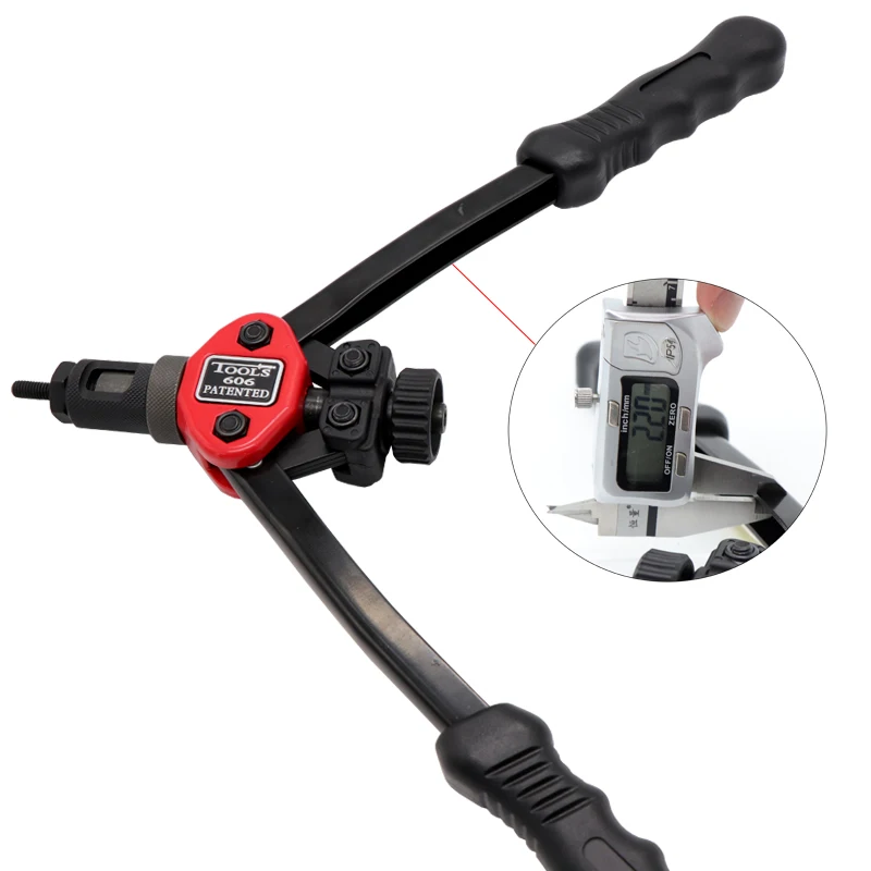 Niet mutter Hand gewinde Niet muttern Pistole bt606 m3 m4 m5 m6 m8 m10 m12 Doppel einsatz manuelle Niet pistole Niet mutter Niet werkzeug – Detail 2