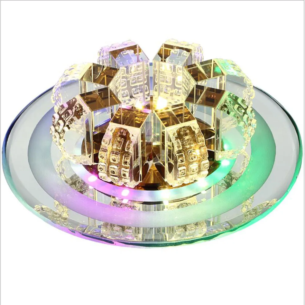 

Modern Crystal LED Chandeliers Lighting Hallyway Ceiling Lamps for Hallway Bedroom Kitchen Lighting Indoor Lighting Fixture