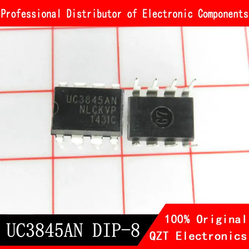 

10PCS UC3845B DIP-8 UC3845A DIP8 UC3845AN UC3845BN UC3845 DIP new and original IC