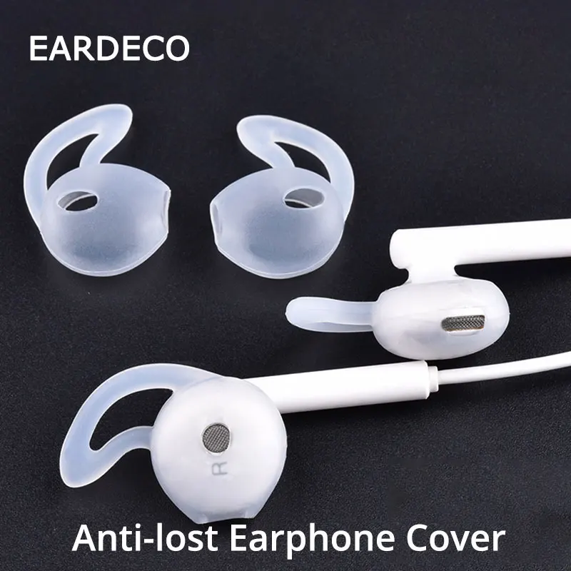 

EARDECO Eartip Ear Cap Protective Cover 1 pair Earphone Accessories Earphone Silicone Case Silicone Earbuds Cover Soft Ear Hook