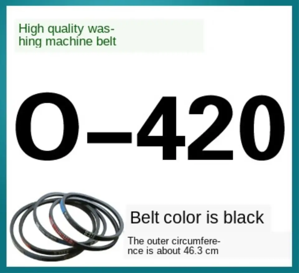 O-420 Universal washing machine O-belt Fully automatic washing machine belt Semi-automatic washing machine belt V-belt conveyor