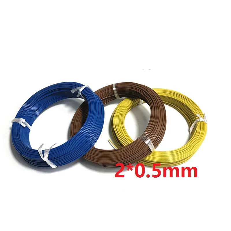 2*0.5mm K /T/J Type Temperature Measured Wire Thermocouple Compensation Wire