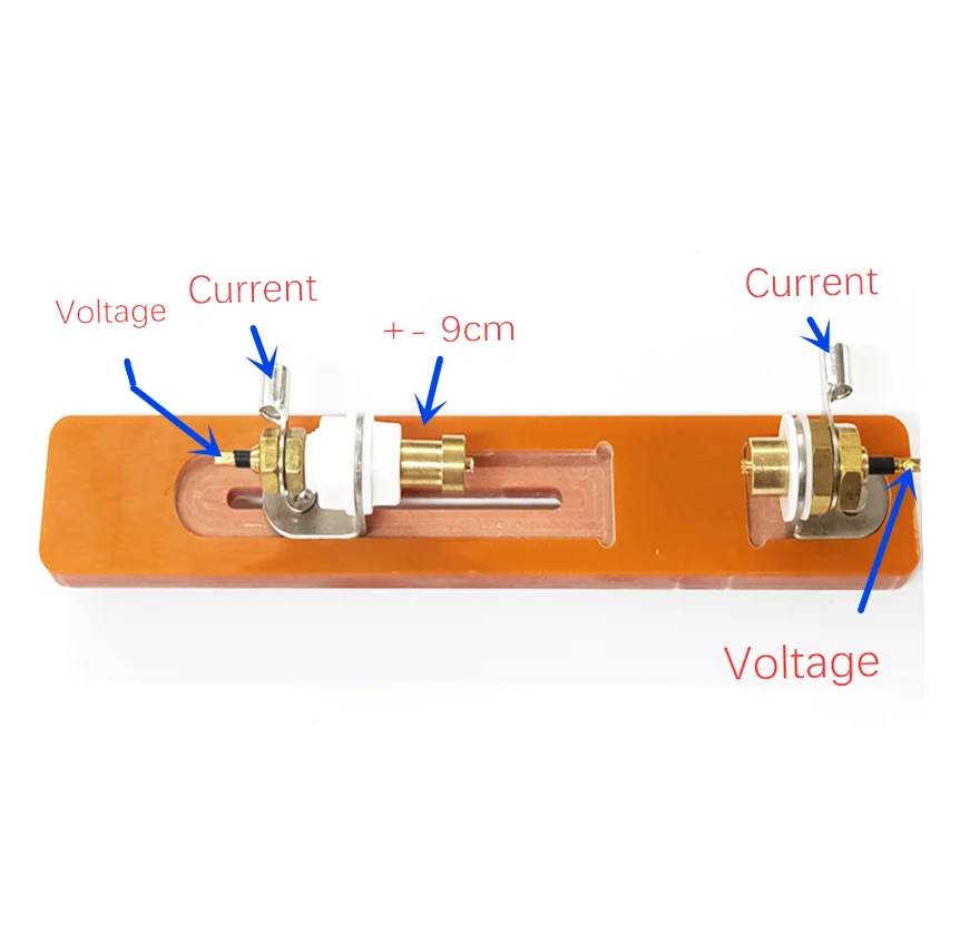 Professional 4 Way Four-Wire Battery Test Tool 30A Battery Resistance Test 18650 Battery Test 30A