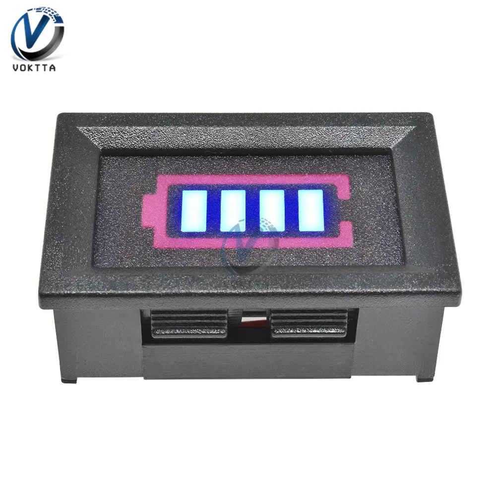 12.6V BMS 1S/2S/3S/4s/5s/6/6S/7S 18650แบตเตอรี่ลิเธียมความจุตัวบ่งชี้จอแสดงผลกล่องเชลล์ป้องกันฝาครอบ Power แบตเตอรี่ทดสอบ