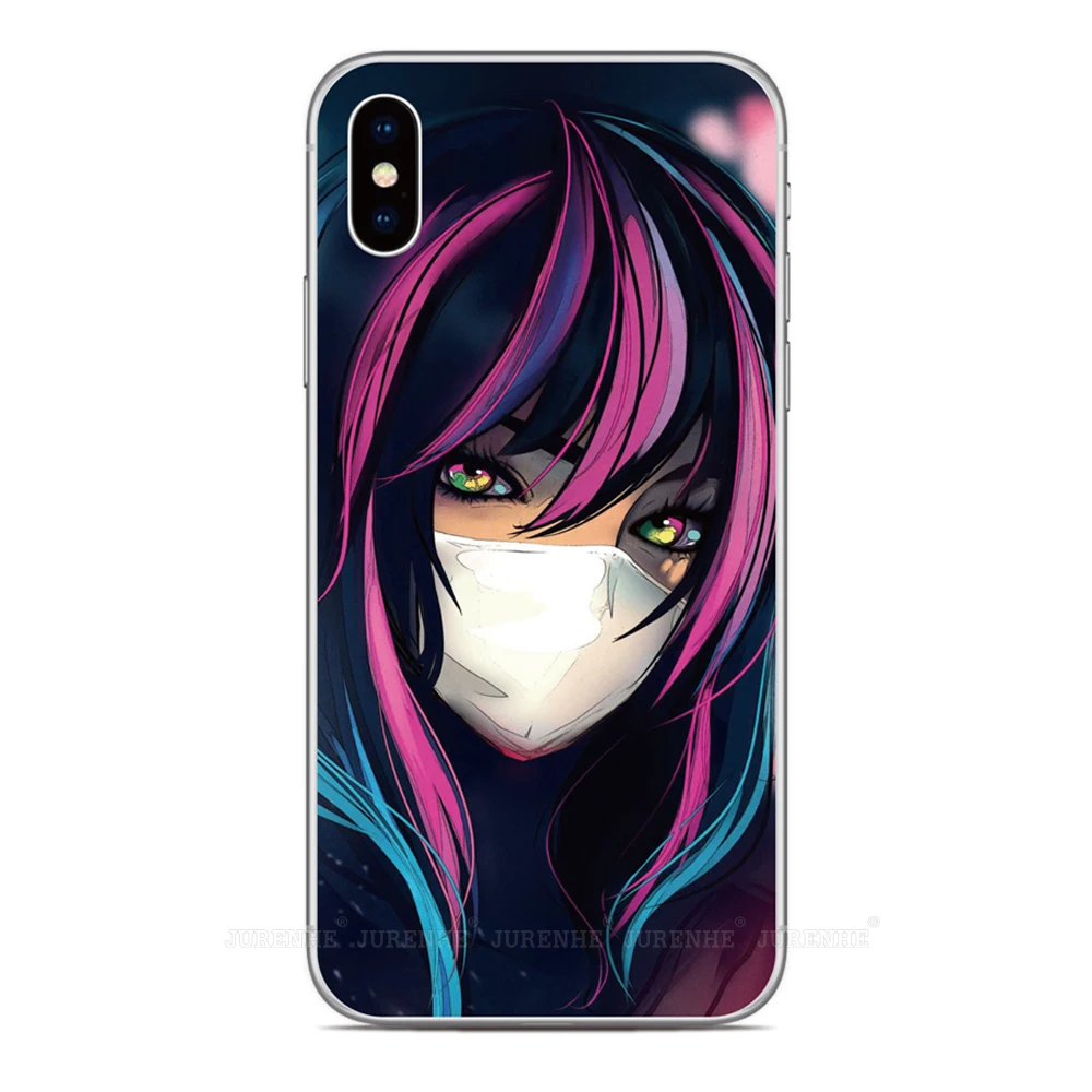 Cartoon Anime Soft Cover For Sony Xperia 5 1 II III 10 IV XZ5 XZ4 XZ3 XZ2 Compact XA1 Plus XA2 XA3 Ultra L4 L3 20 E5 Phone Case