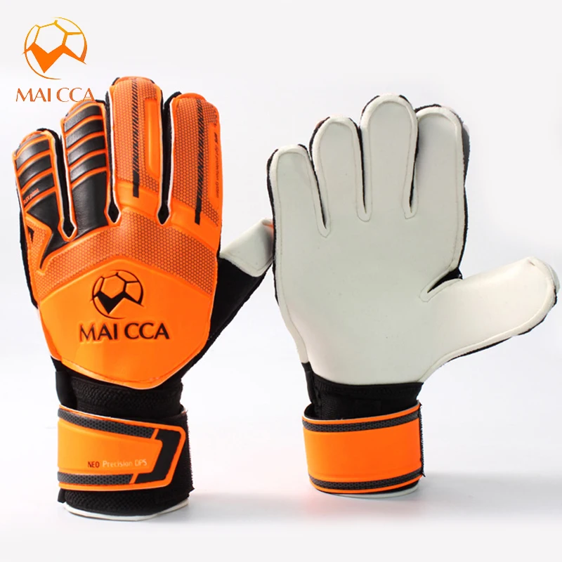 Latex Breathable Non-slip Gantry Gloves Adult Kids Soccer Goalkeeper Gloves