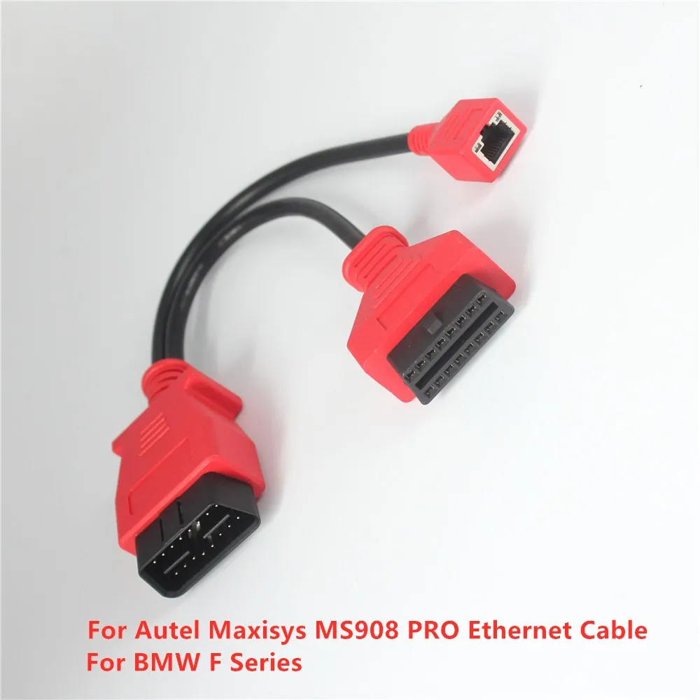 Autel Maxisys MS908 PRO Ethernet Cable for BMW F Series Diagnostic Tool Car Cable Auto 16pin Programming to Connect 16P Cable