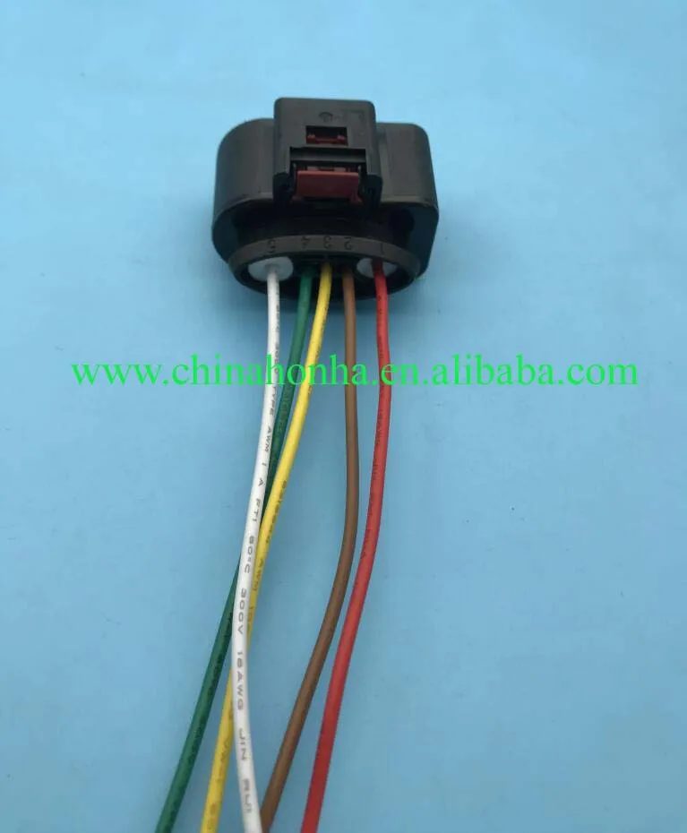 5pin hybrid 1.5mm 6.3mm auto female housing plug Plug of Fuel Pump Control Module1K0919231