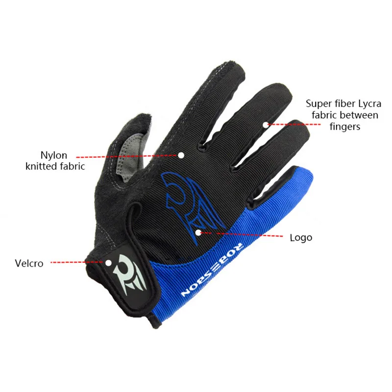 Cycling Gloves Full Finger Breathable Bicycle Sport Gloves Road Mountain Bike Autumn Winter