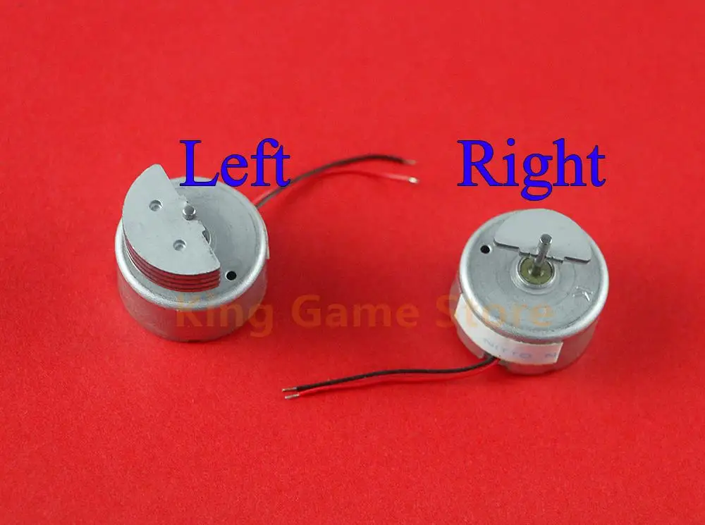 2pcs Original Left Right Vibration Motor middle frame L1 R1 Holder motor Replacement for Playstation 4 PS4 controller