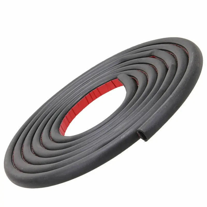 200‘’Long Car Door Rubber Seal D Shape Trunk Hood Sealing strip Window Edge Seal