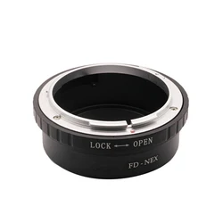 FD-NEX FD - E FE Mount Adapter Ring for Canon old FD lens for Sony E / FE mount camera NEX A7 A7R A7S A9 A6000 A5000 etc LC8206