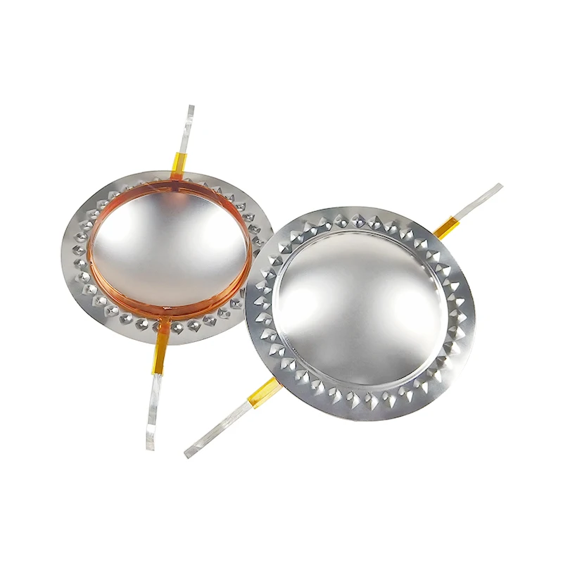 GHXAMP 44.4 ملليمتر مكبرات ملف صوتي هور الحجاب الحاجز غشاء التيتانيوم فيلم 44 (44.5) التريبل رئيس إصلاح اكسسوارات 2 قطع