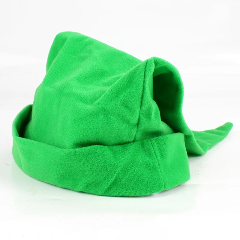 Anime Cartoon Link Hat Cosplay cappello di peluche Costume Party cappello di peluche verde cappello giocattolo regali di natale Prop