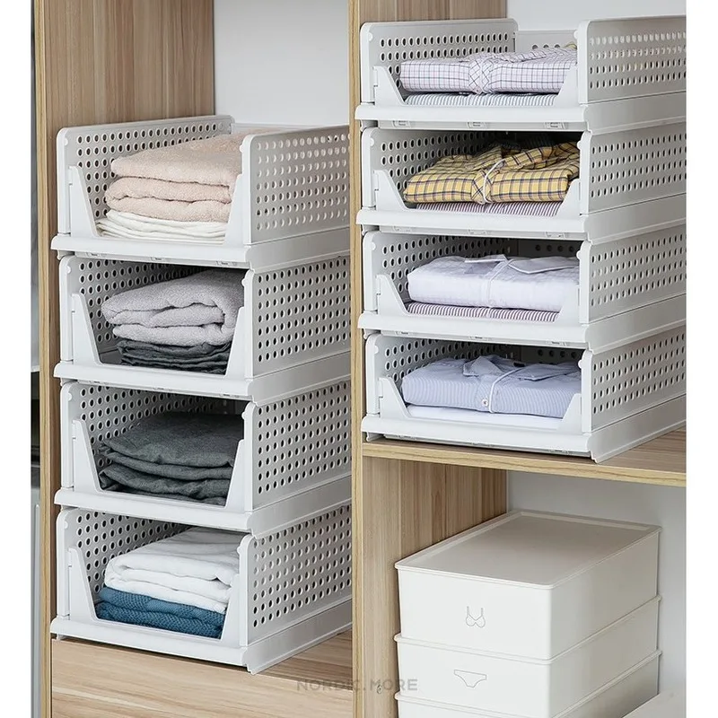 Sunshine Xiaomi Foldable Modular Retractable Shelf / Storage Rack Drawer Clothes Closet Wardrobe Organiser