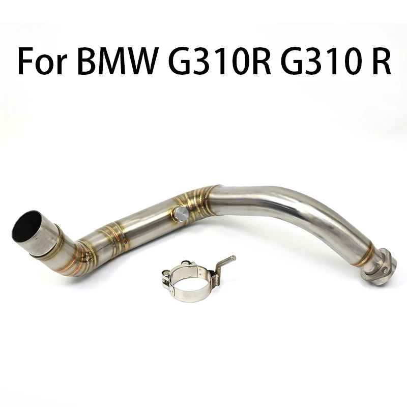 

For BMW G310R Motorcycle Exhaust Front Pipe Muffler Middle Link Connect Pipe Escape moto Motocross Muffler accessories