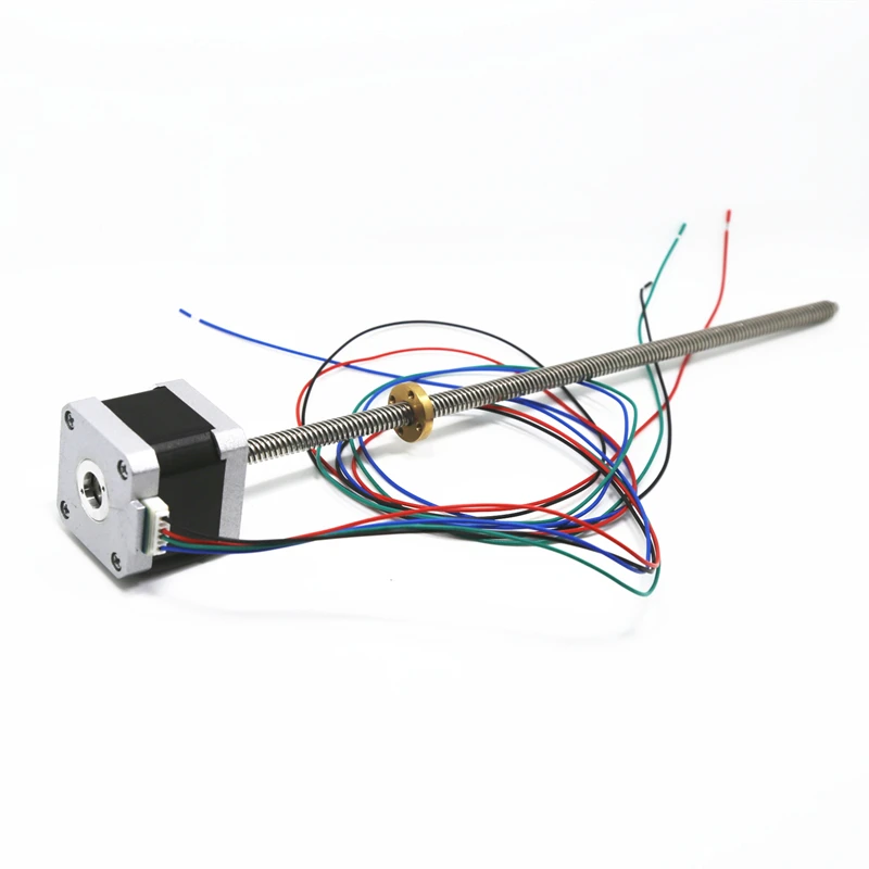 Imagem -03 - Parafuso Haste Linear Stepper Stepping Motor com Tr8x8 p2 X295 mm Eixo Srew para Impressora 3d Jl42hs401004yal Nema17 4.8kg.cm 1a 42 mm