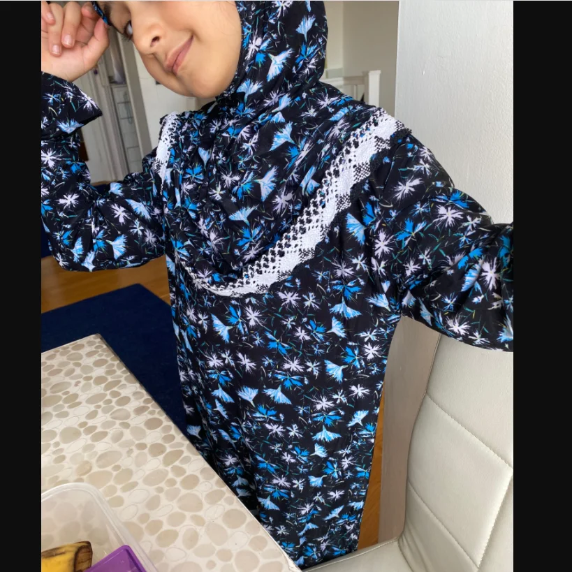 Kids Abaya Dubai Muslimische Kleider Girls Ramadan Dress for Namaz Islam Femme Child Moroccan Caftan Turkish Vestido Arabe Hijab