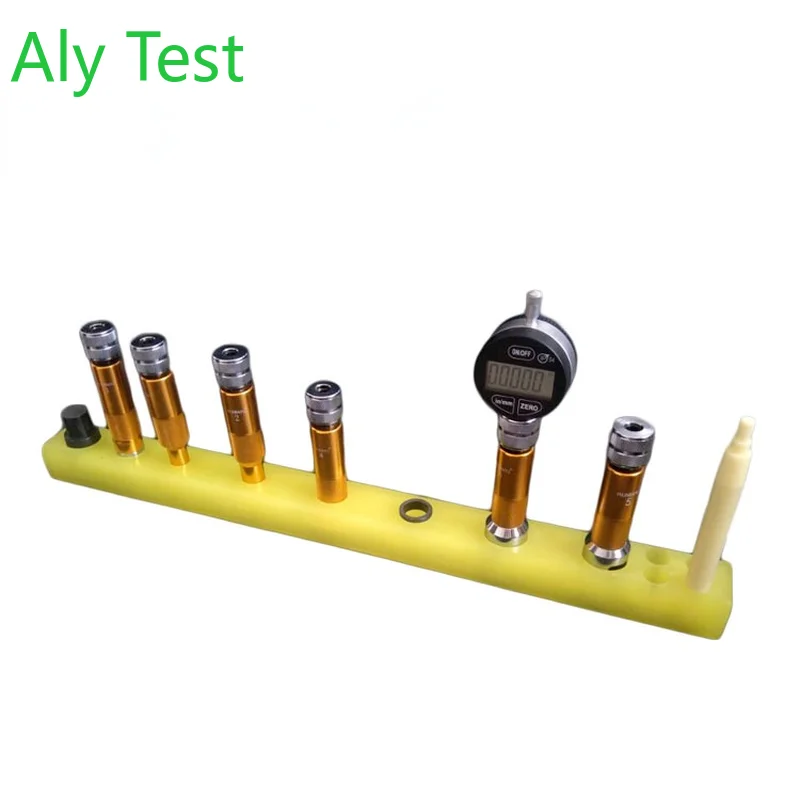 Common Rail Injector Stroke Measurement Meter Seat Placement Base Bracket