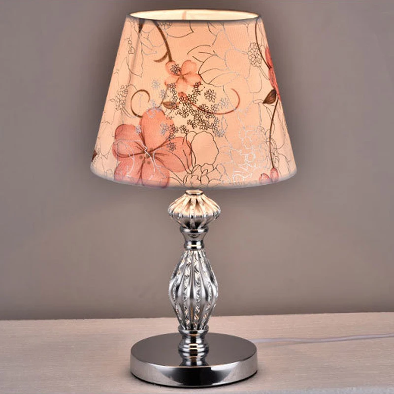 

Nordic Fabric Table Lamp Bedroom Bedside Lamp Living Room Decoration Lamp Home Decor Modern Desk Light Fixtures Reading Lighting