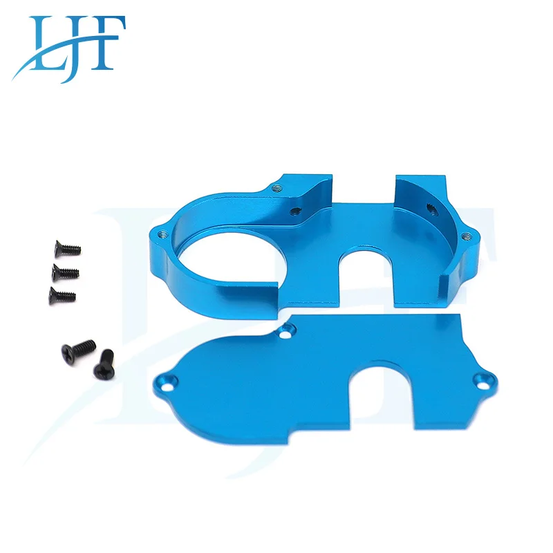 Piezas de repuesto para coche teledirigido WLtoys 144001 124018 124019, mejora de Metal, cubierta antipolvo para la cubierta superior e inferior del engranaje de reducción L199, 1 Juego