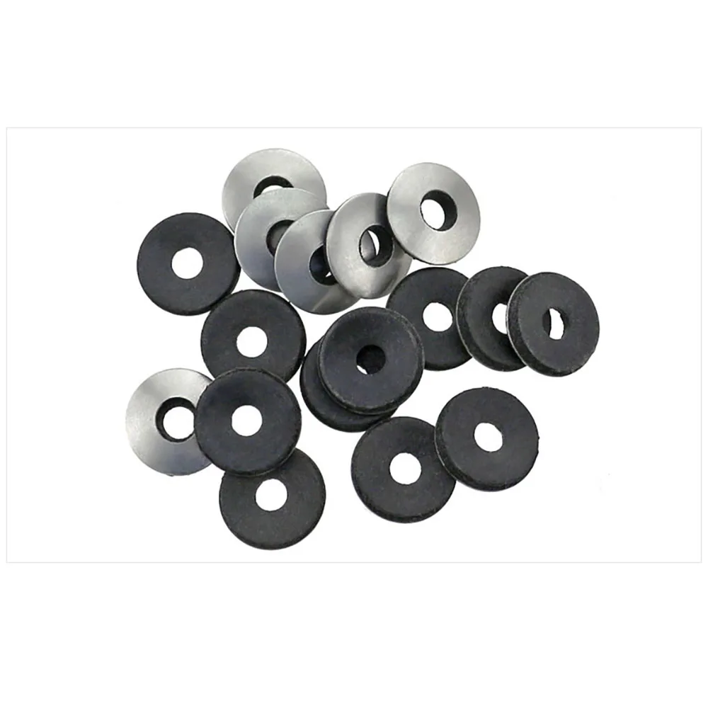 Arandelas impermeables EPDM, arandelas antideslizantes, Junta trasera de taladro, arandelas de sellado compuestas, arandelas lisas de acero