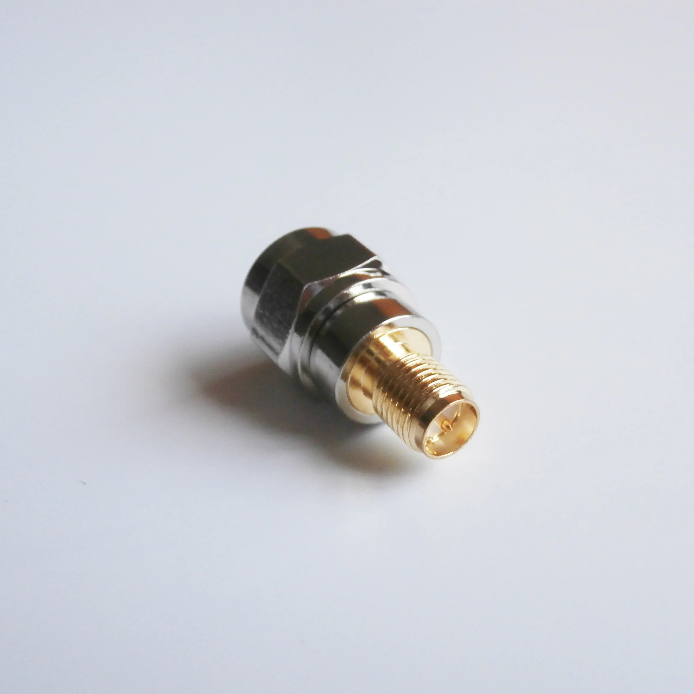 1pce Adapter F TV stecker auf RPSMA stecker gerade RF KOAXIAL