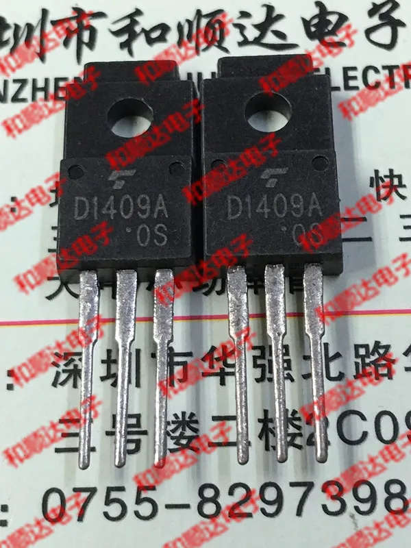 Original New 5pcs/ D1409A 2SD1409A D1409 2SD1409  TO-220F