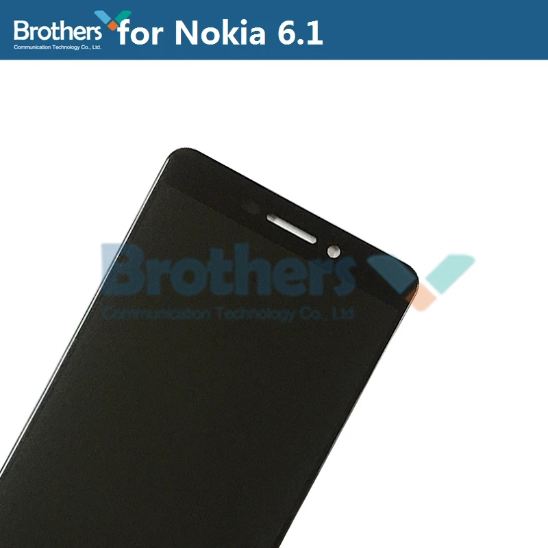 LCD Screen for Nokia 6.1 LCD Display for Nokia 6.1 LCD Assembly Touch Screen Digitizer Phone Replacement Part Tested Working Top