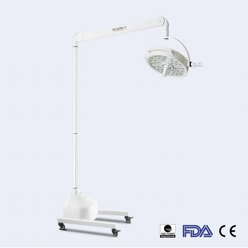 

Mobile 108W LED Surgical Examination Light Shadowless Lamp Surgery Dental Department Pet Clinic Lamp Operation Light