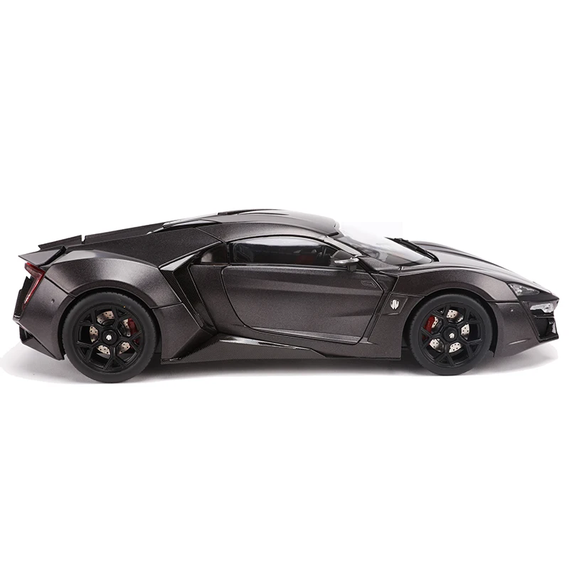 Kengfai Lykan Hyper 1:18 Alloy Car Model Open Al Doors Collection Of Mock-Up Car