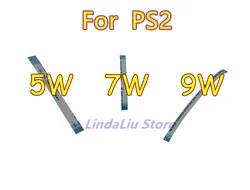 100pcs Power Reset Switch Ribbon flex Cable for PS2 5W 50000 For PS2 7W 70000 For PS2 9W 90000 900xx Power On Off Switch Cable