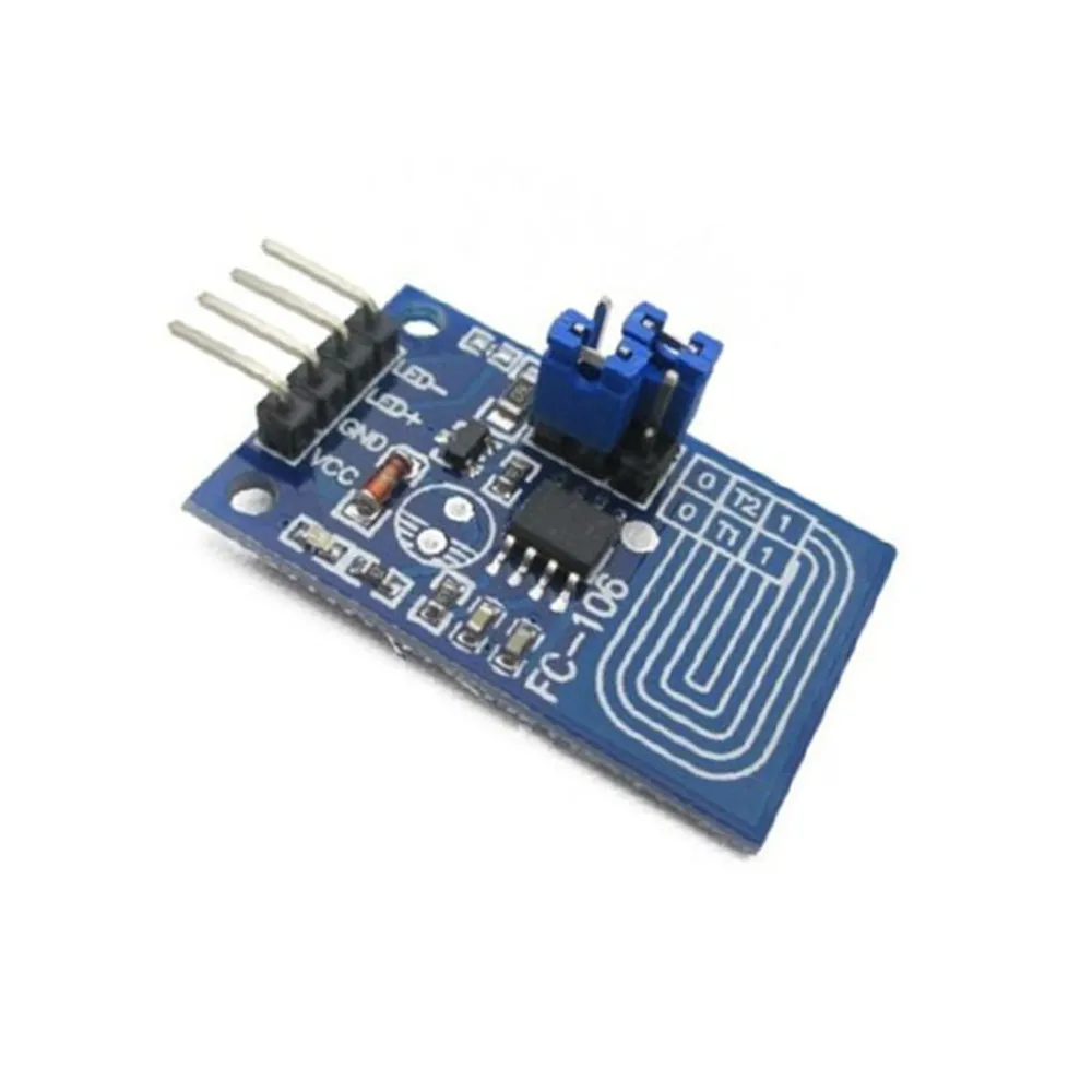 Módulo do interruptor de controle de intensidade de luz led com toque capacitivo pwm