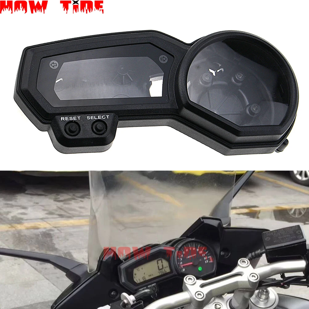 

MotorcycleSpeed Meter Instrument Case Gauges Odometer Tachometer Housing Box Cover for Yamaha FZ1 FZ1N FZ6 FZ6N SingleTurn 06-13