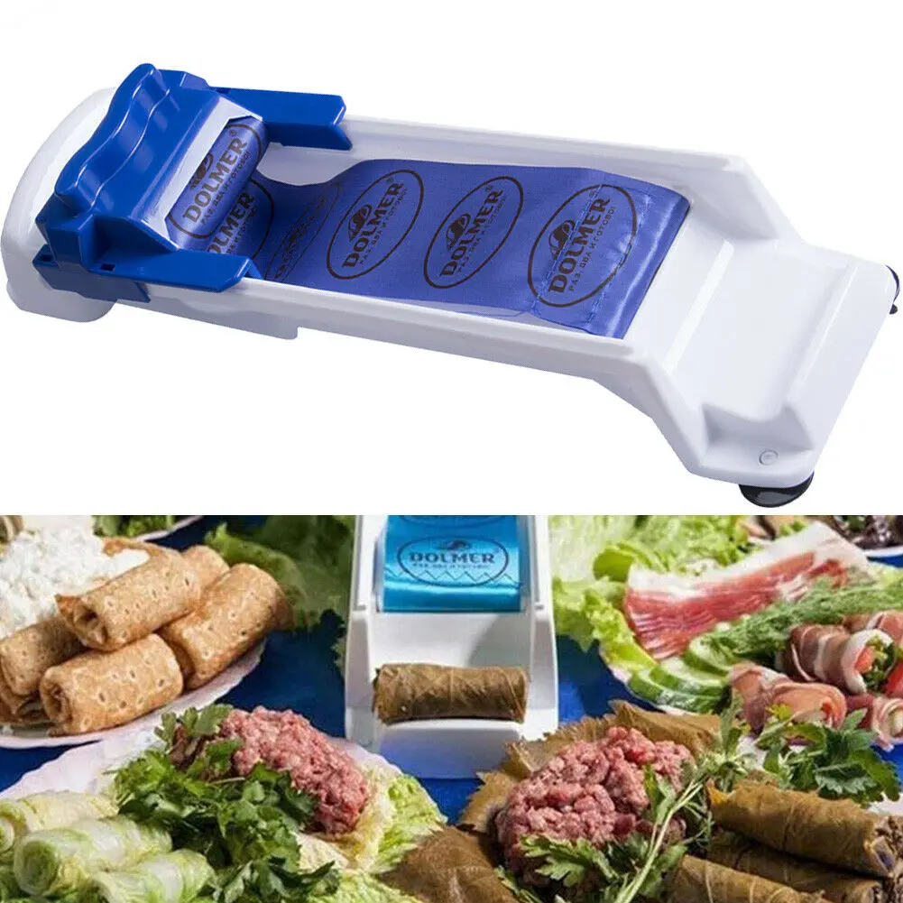 Magic Stuffed Grape Vegetable Meat Rolling Tool Cabbage Leaf Rolling Tool-Yaprak Sarma Dolmer Roller Machine Moedor De Carne