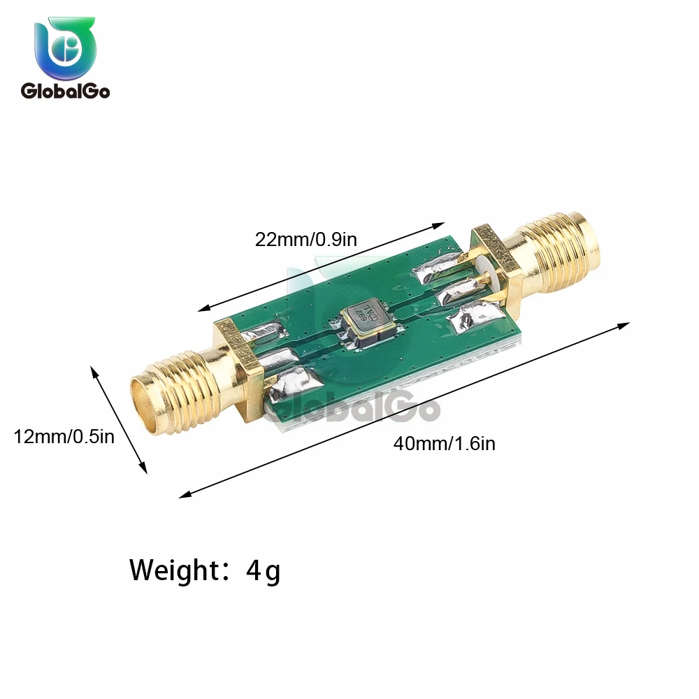 Imagem -06 - Bpf Band Pass Filter 433 Mhz 403mhz rf 13dbm Filtro Passivo