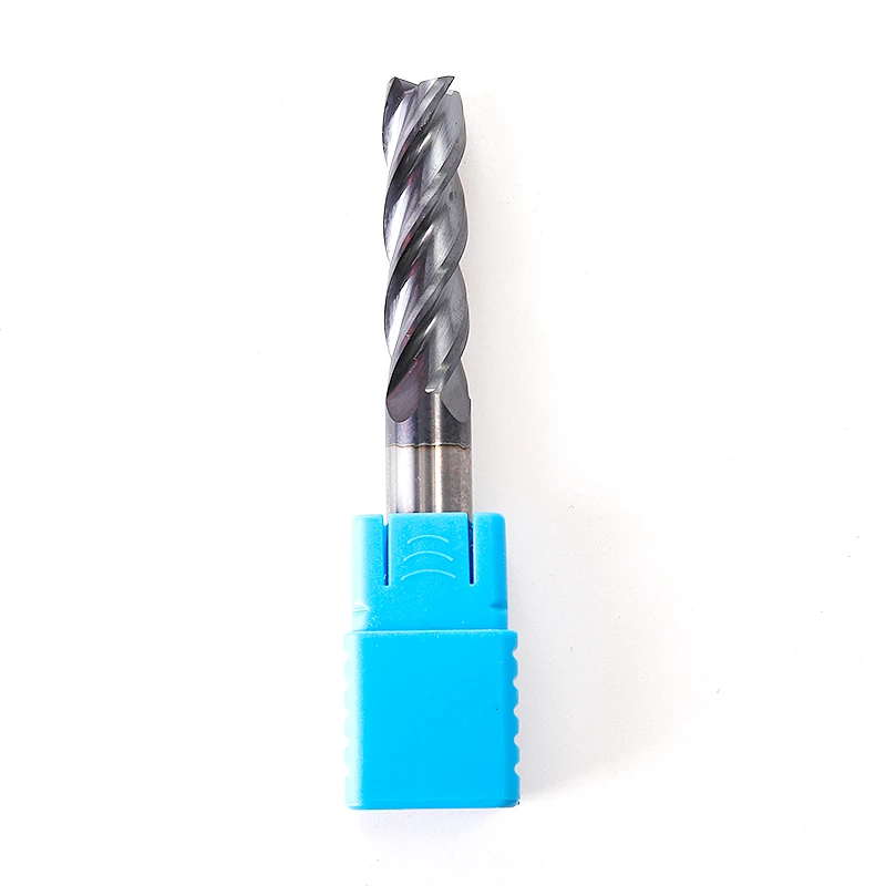 1PC High Quality Tungsten Steel Milling Cutter End Mil HRC50 4 Flute Alloy Carbide Metal Cutter 6mm 8mm 10mm 14mm 16mm 18mm 20mm