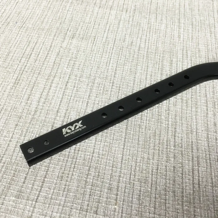 KYX Racing Stainless Steel Chassis Rock Slider Upgrades Parts Accessories for 1/10 RC Crawler Car Axial SCX10 II 90046 90047