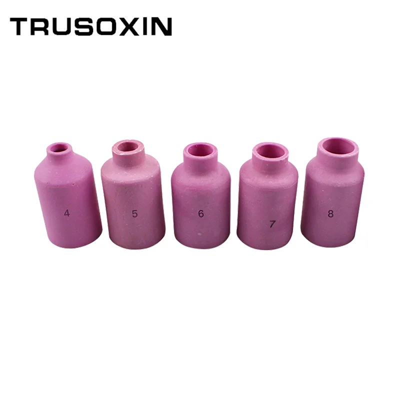 41Pcs/Lot TIG Welding Torch Nozzle Ring Cover Gas Lens Glass Cup Kit For WP17/18/26 Welding Accessories Tool Kit Set