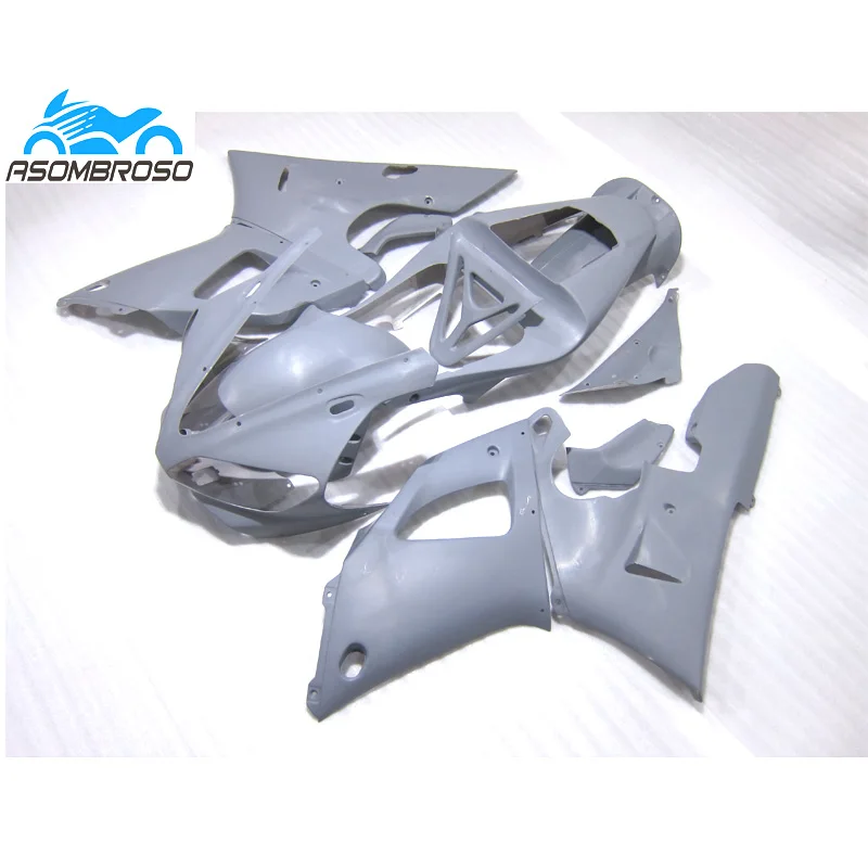 

Best Selling Motorcycle Bodywork fairings for YAMAHA R1 fairing kit 2000 2001 pure white fairing set YZFR1 00 01 HJ37