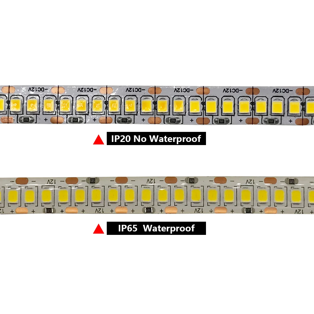 Tira de luces Led RGB 2835, 5V, 12V, 24 V, SMD, blanco, resistente al agua, 5 V 12 V 24 V voltios tira de luces LED RGB tira de luces Flexible