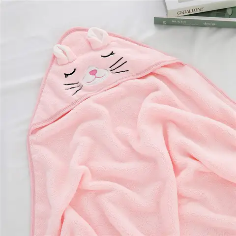신생아 아기 후드 타월, 어린이 목욕 가운, 슈퍼 소프트 목욕 타올 담요, 따뜻한 수면 랩, 남아 여아