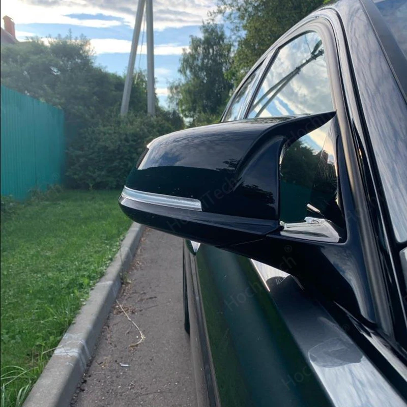Osłona lusterka wstecznego Osłona lusterka wstecznego Błyszcząca czerń Do BMW serii 1 2 3 4 F20 F21 F22 F30 F32 F36 X1 F87 M3