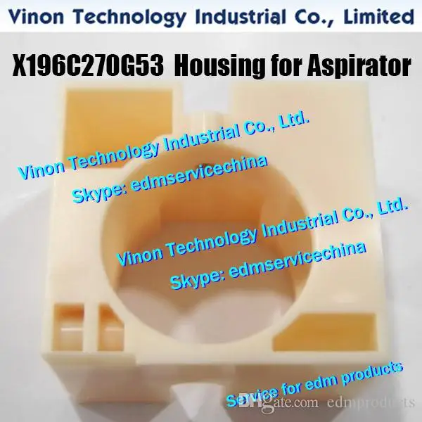 X196C270G53 edm Housing for Aspirator for FX edm machine. X196-C270-G53 FX Chooper Housing MELA3-07303TA, DC49200