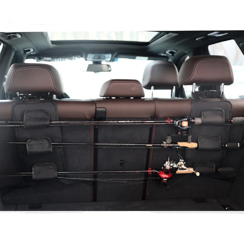 

Car Fishing Rod Rack Multifunctional Seat Back Storage Bag Make Your Space More Reasonable 2020 European American Equipment