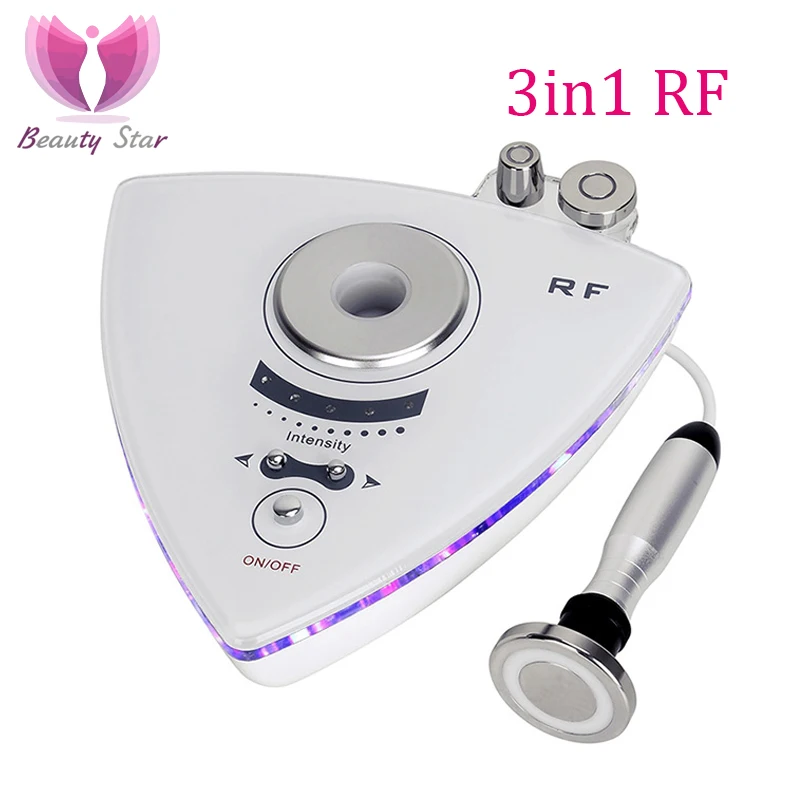 Beauty Star 3 IN 1 Tripolar RF Radio Frequency Facial Machine Face Lifting Body Slimming Skin Rejuvenation Eye Skin Care Machine